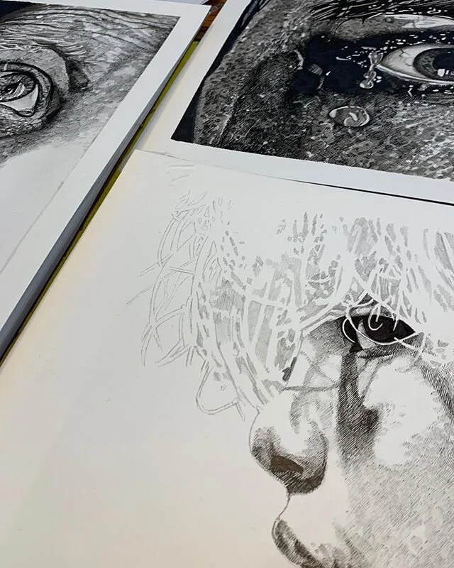At the drawing table starting a new pen and ink. Happy Saturday!! : :
#art #artwork #artistsoninstagram #finearts #drawing🎨 #drawingoftheday #penandink #penandinkdrawing #seattleartist #seattleartpost #seattleartscene #svanycalumni #unoalumni #creat