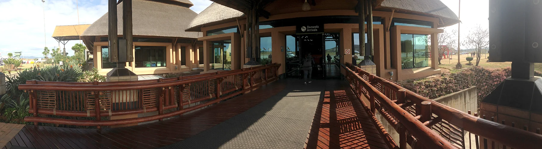 After nearly 24 hours of flying and airport-hopping, I was psyched for solid ground! Thankfully this pretty little terminal was welcoming and Africa-y (my favorite vibe)!
