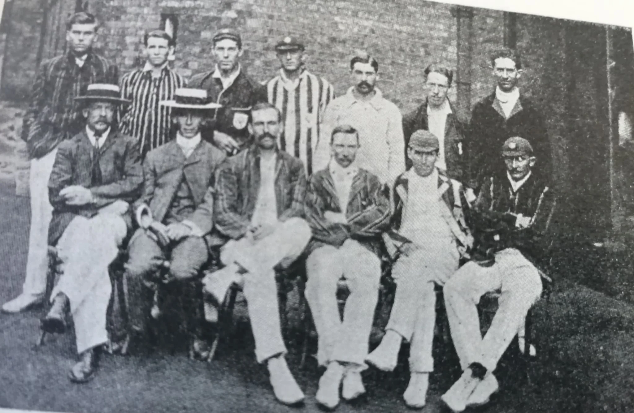The Eastern Province team. Bert Vogler seated on extreme right.