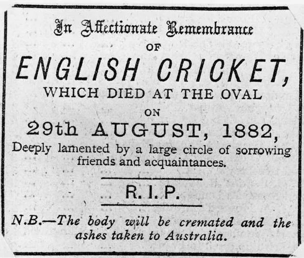 Ashes 1882: The Birth