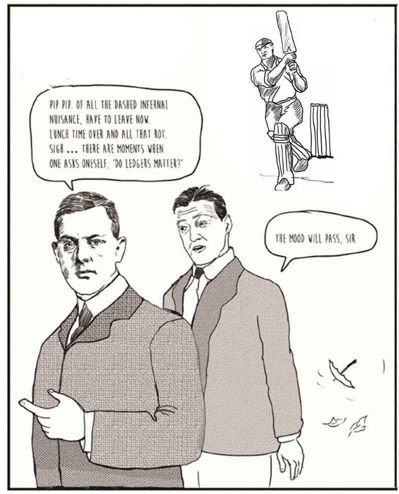 PG Wodehouse at The Oval 1902