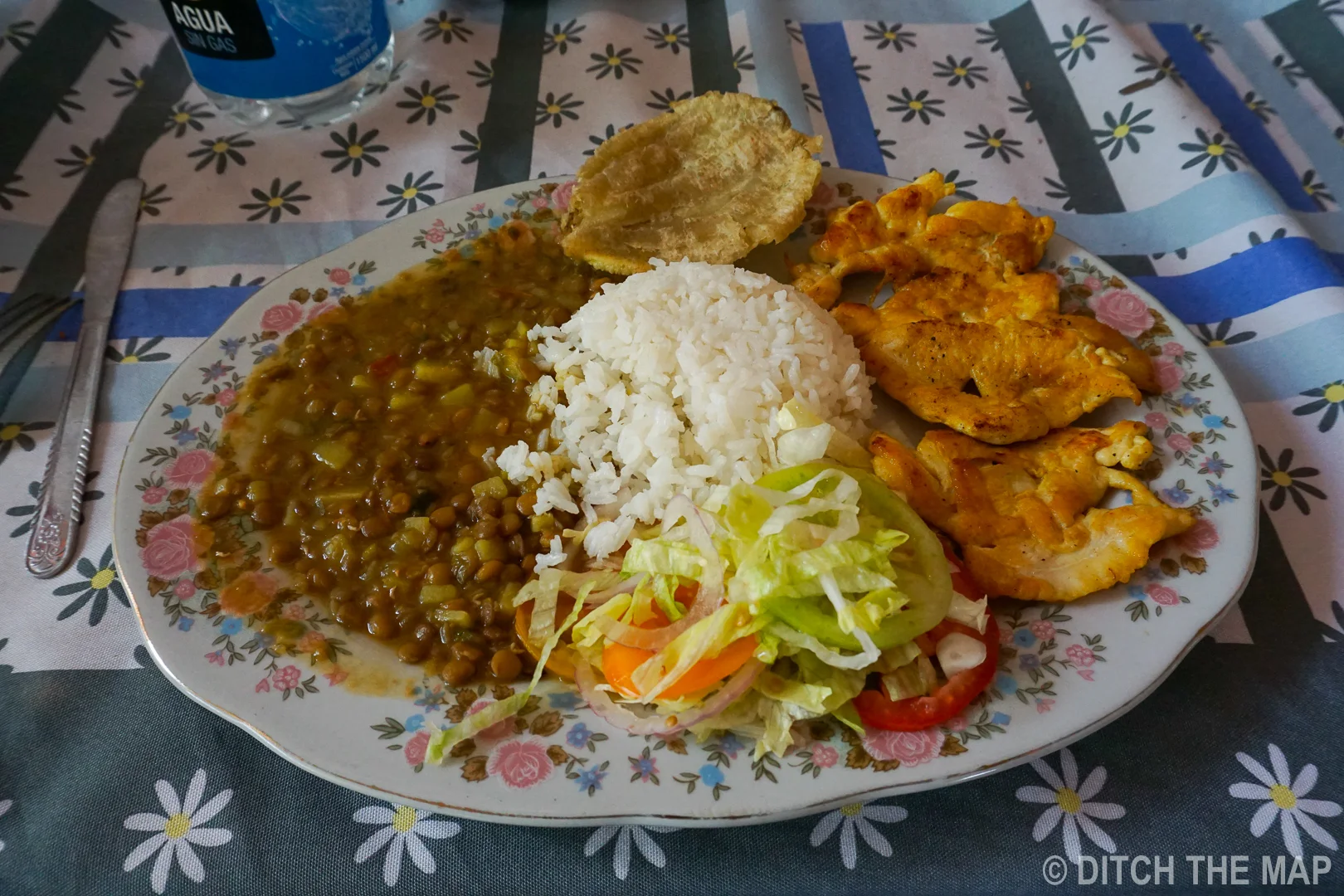 Typical Colombian Meal