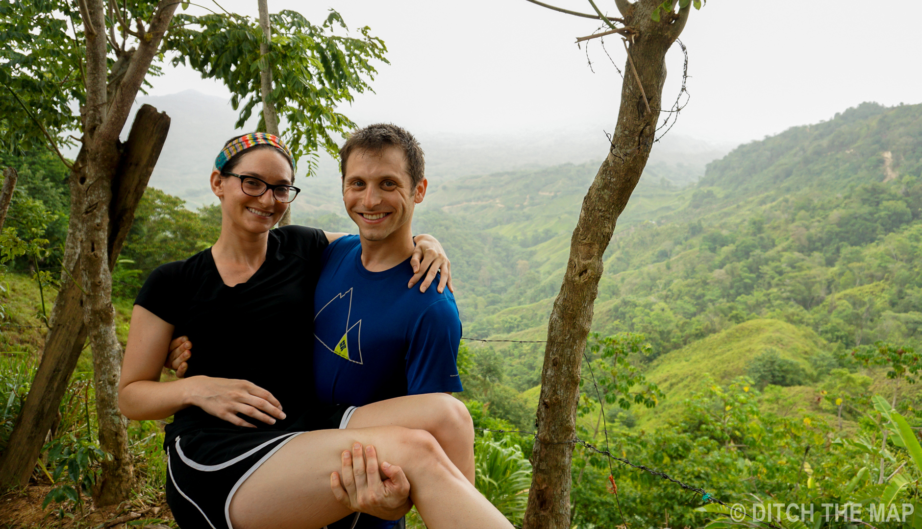 Sylvie and I Enjoying the View