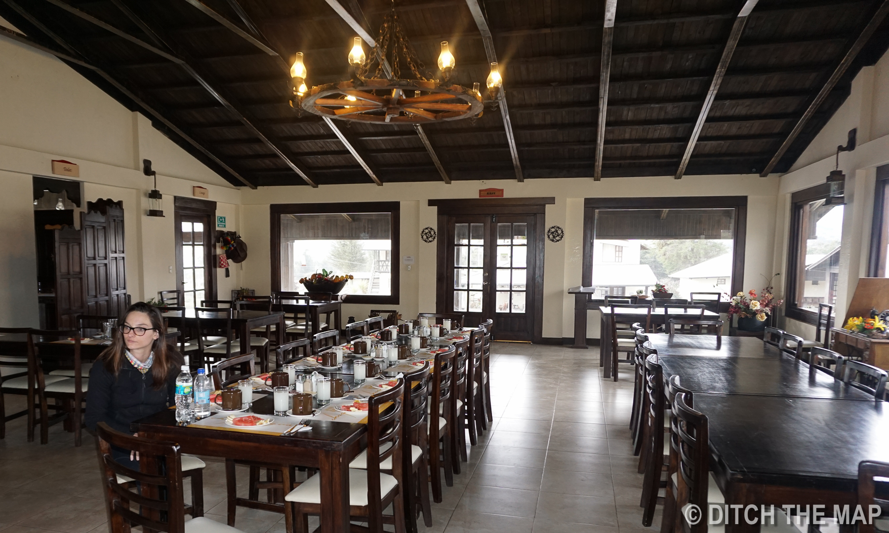 Our Dining facilities at Cotopaxi, Ecuador