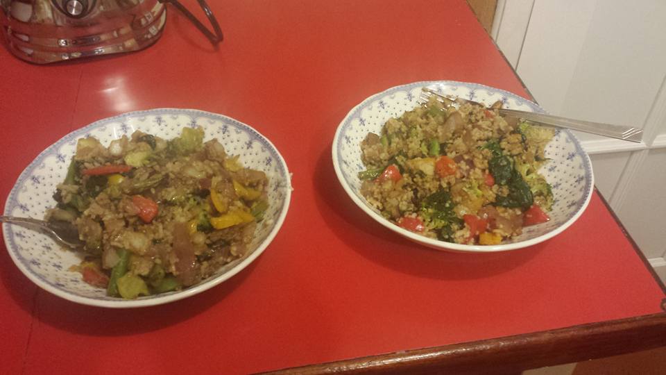 Our First Home Cooked Meal in Quito, Ecuador