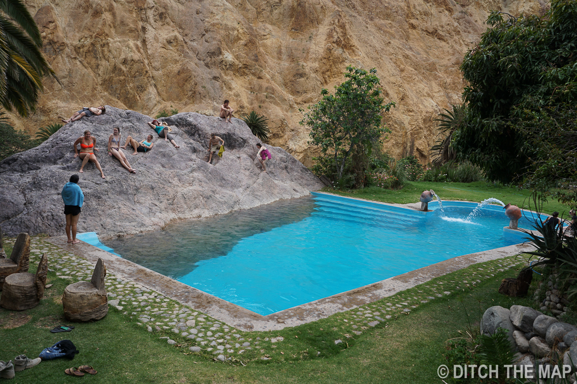 Our lodging in the Colca Canyon, Peru
