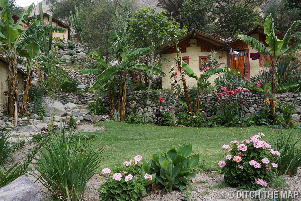 Our lodging in the Colca Canyon, Peru