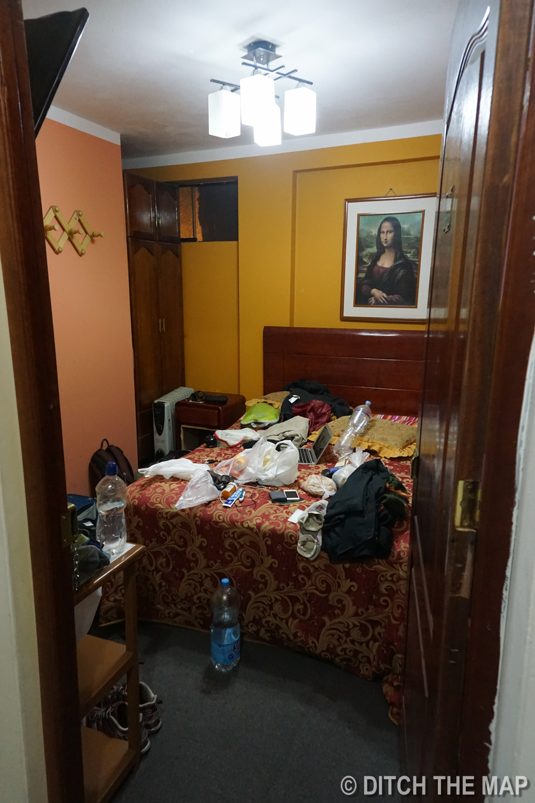 Our room in Puno, Peru