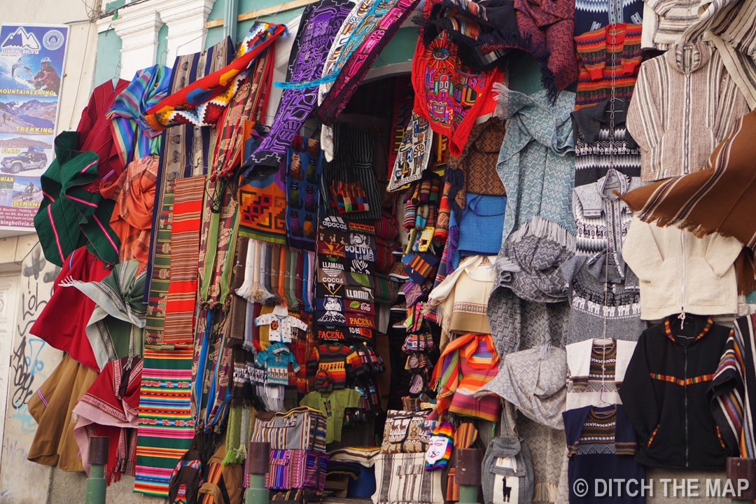 Market in La Paz, Bolivia