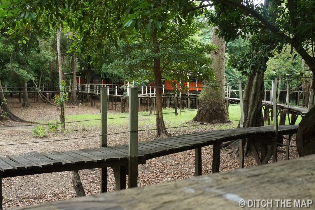 Our riverside lodge in The Pampas, Bolivia
