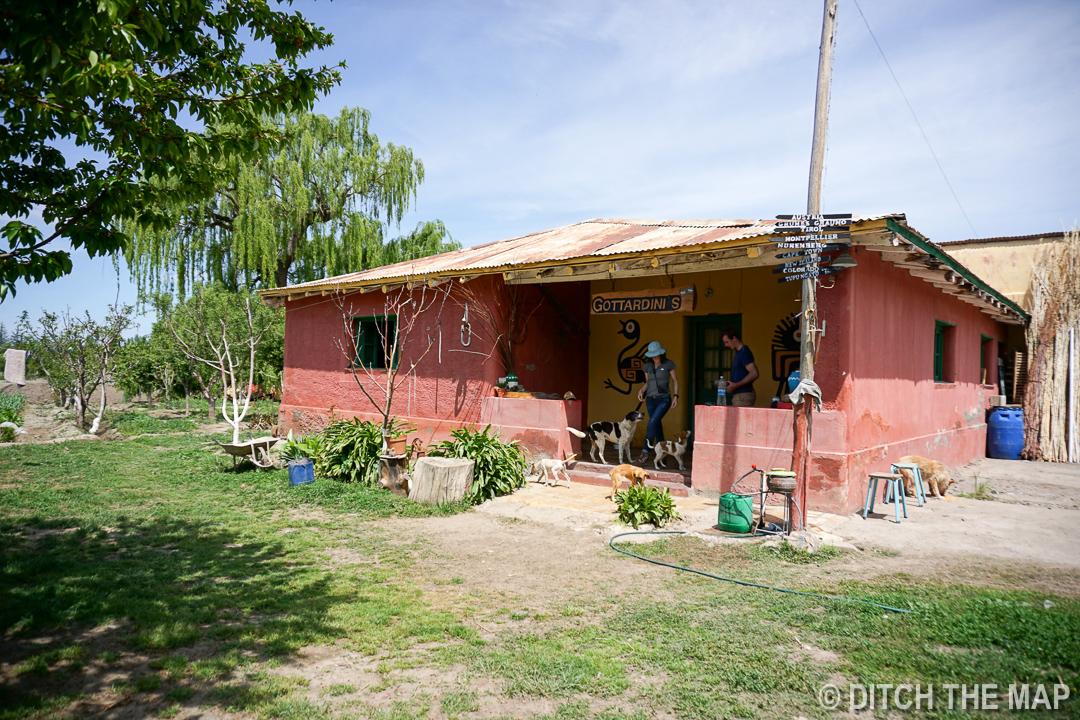 Our farmhouse in Tupungato, Argentina