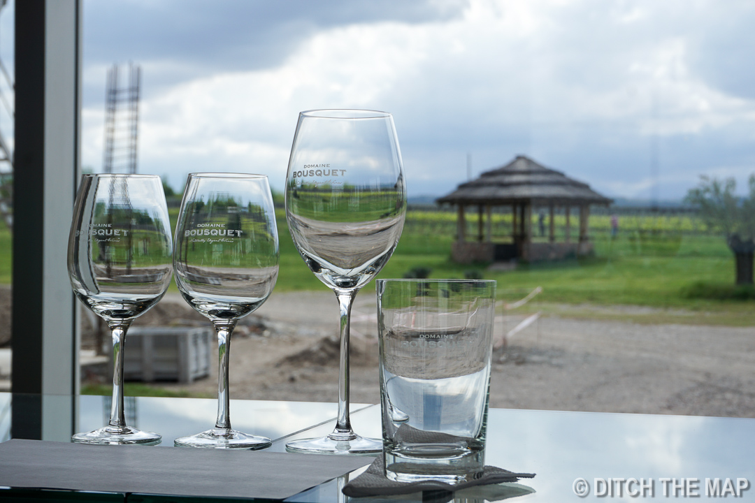Juan Bouquet wine tasting in Tupungato, Argentina