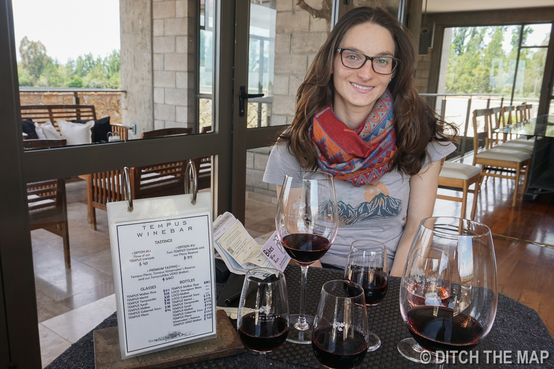 Visiting Tempus Winery in Maipu, Argentina