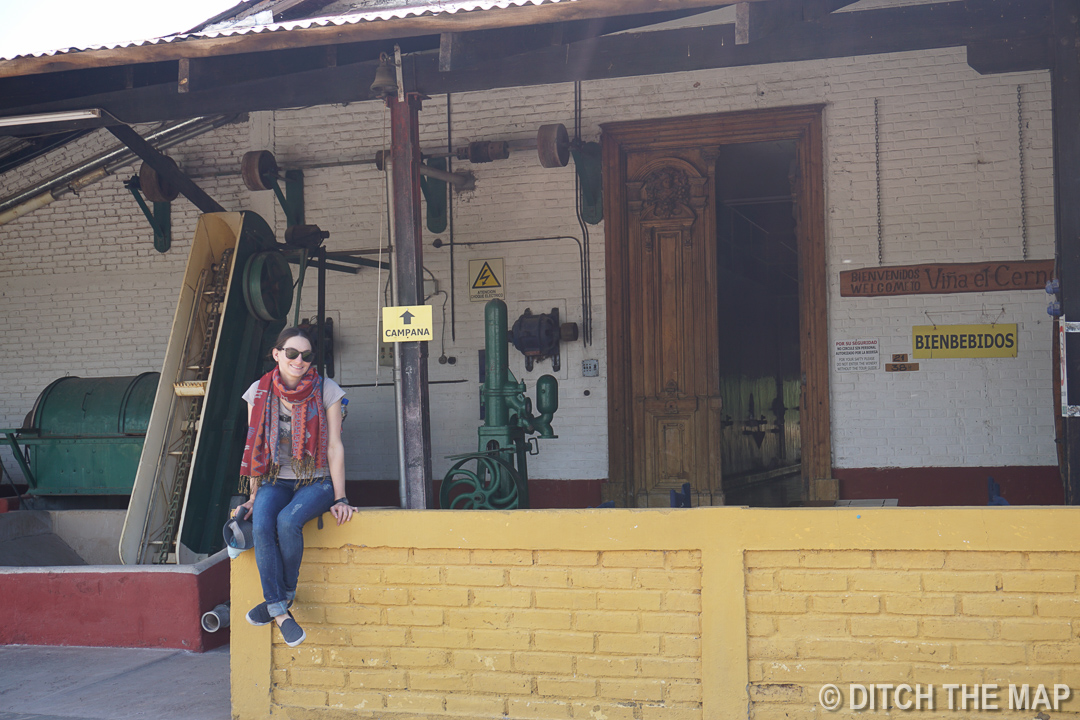 Visiting Vina el Cerno in Maipu, Argentina