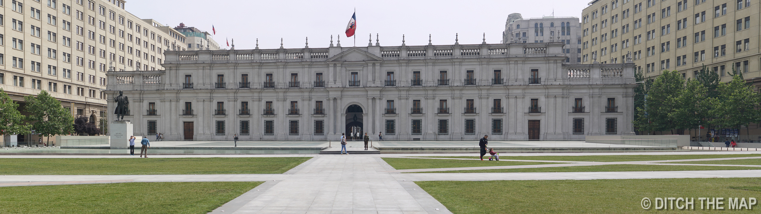 Palacio la Moneda in Santiago, Chile
