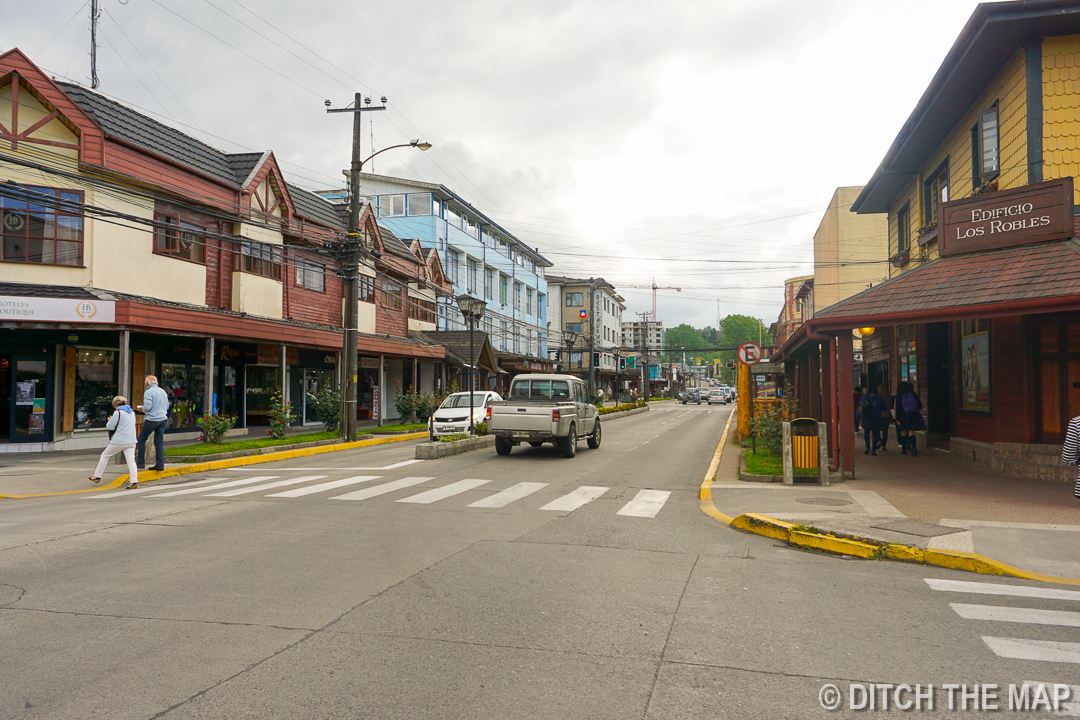 The city of Puerto Varas, Chile