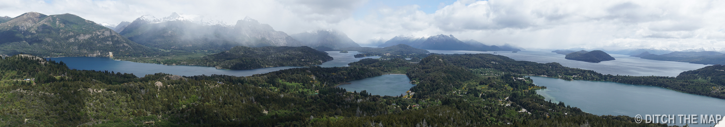 View from the top of Cerro Campanario