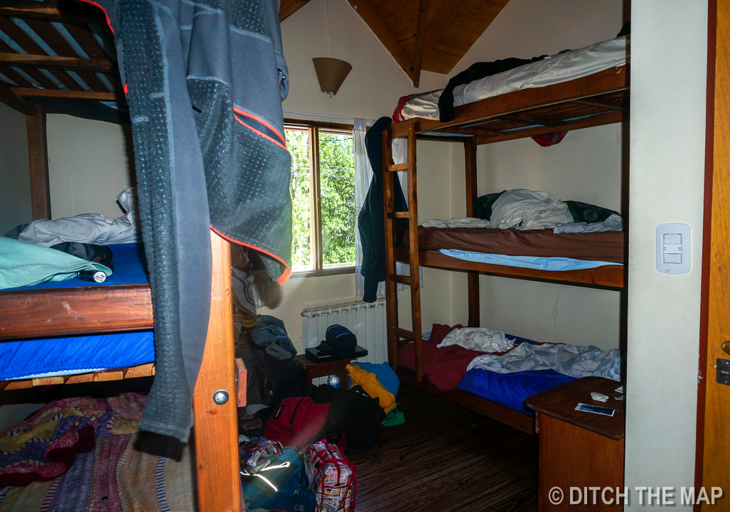 Our room in El Calafate, Argentina
