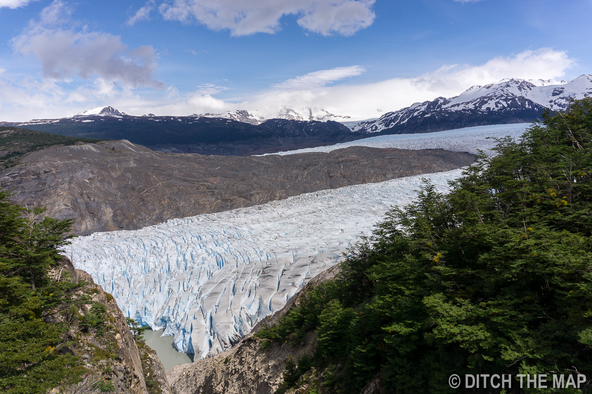 Glacier Grey in Torres del Paine, Chile