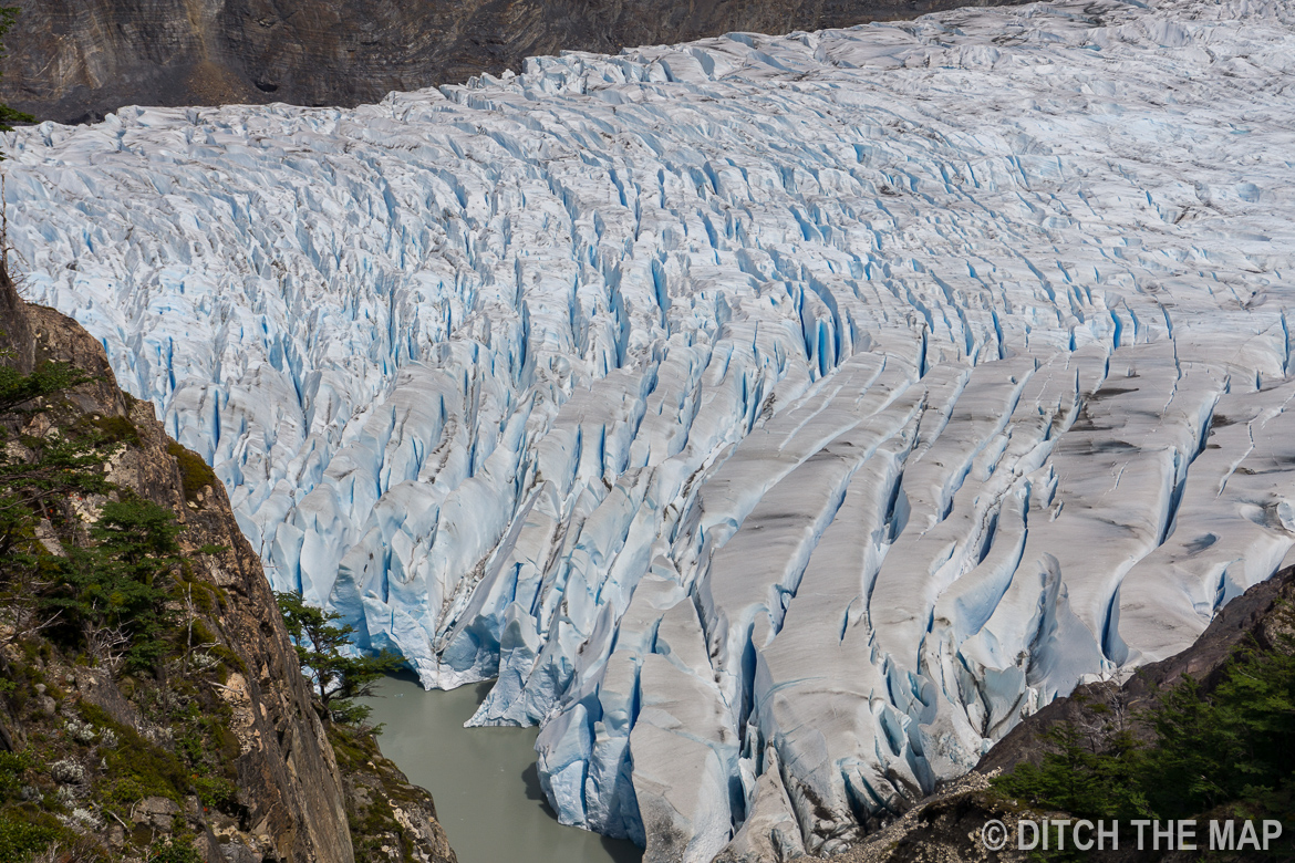 Glacier Grey in Torres del Paine, Chile