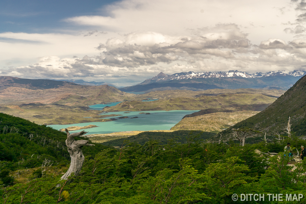 A view during our 3rd day hiking the W-Trek in Torres del Paine, Chile