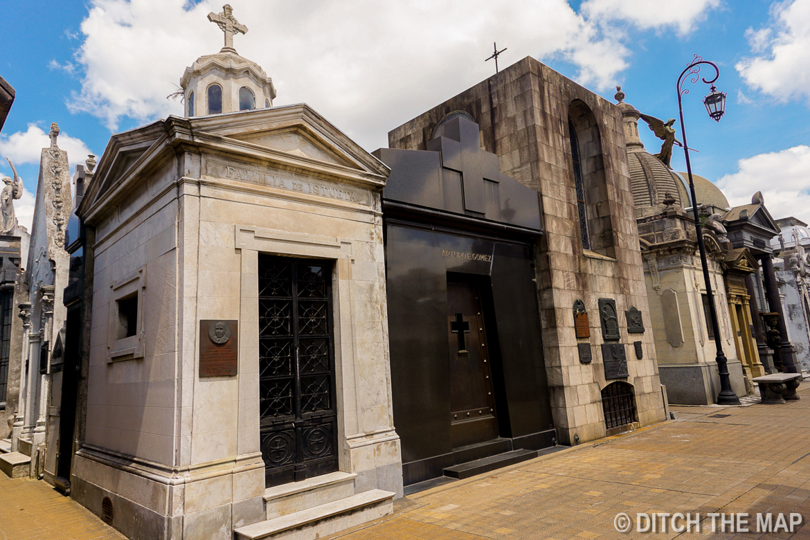 Recoleta Cemetery in Buenos Aires, Argentina