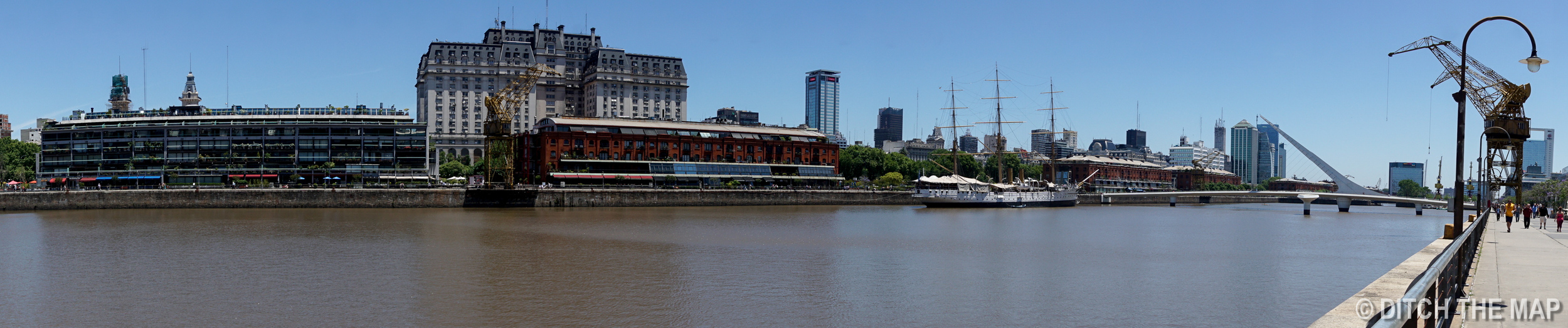 A view of Buenos Aires from Puerto Madero