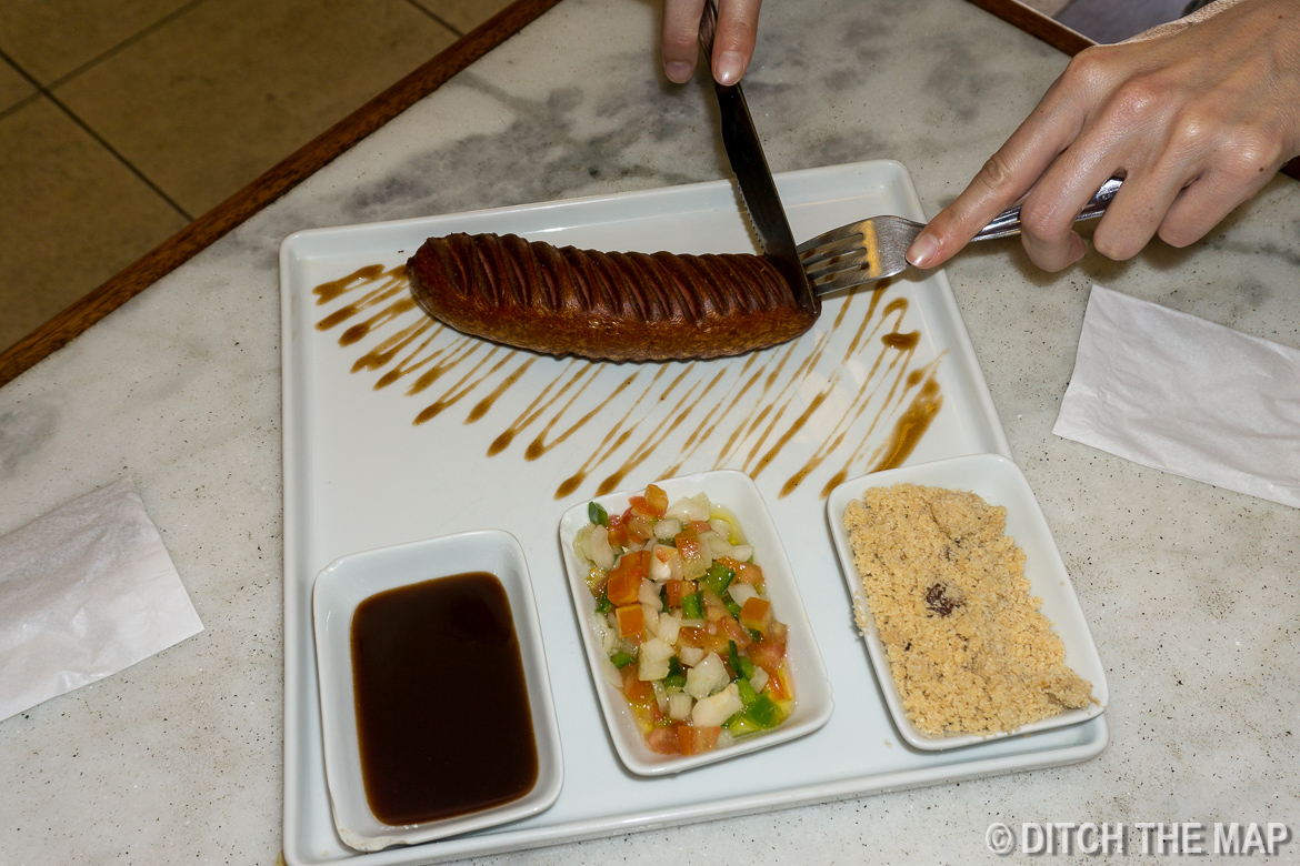 Lunch in Rio de Janeiro, Brazil