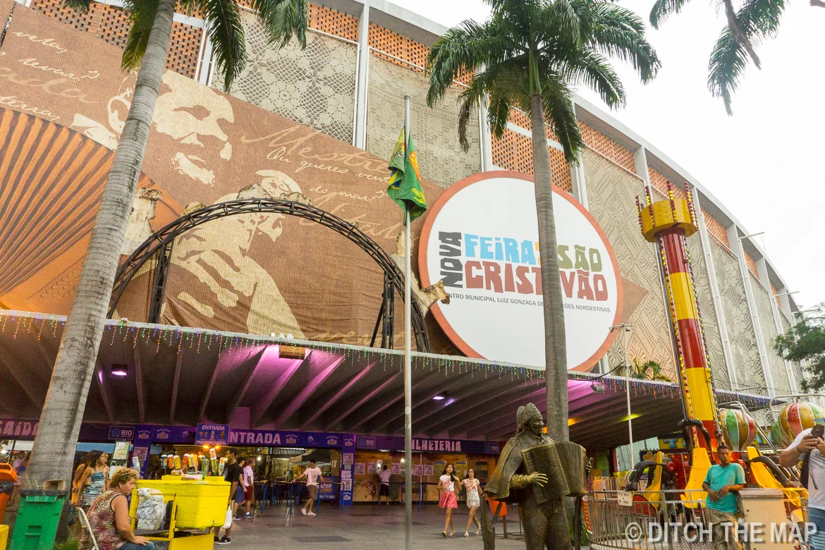Sao Cristovao Fairgrounds in Rio de Janeiro, Brazil