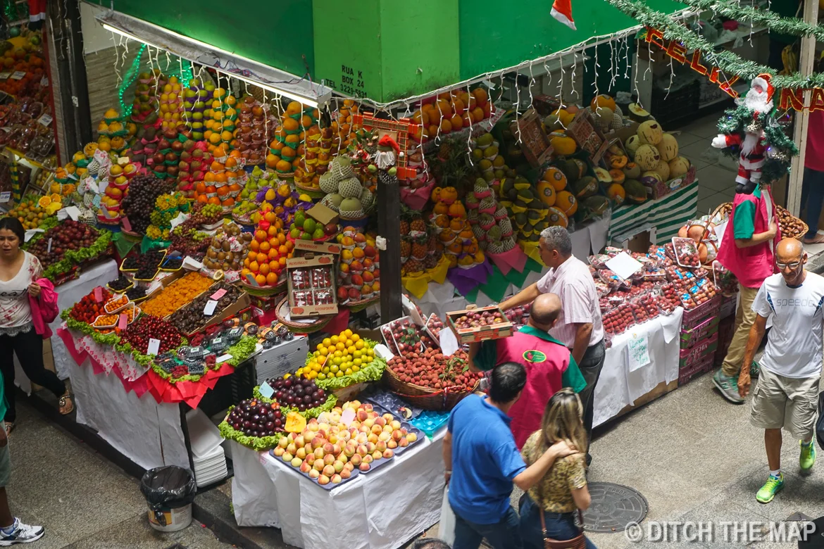 Municipal Market in Sao Paulo, Brazil