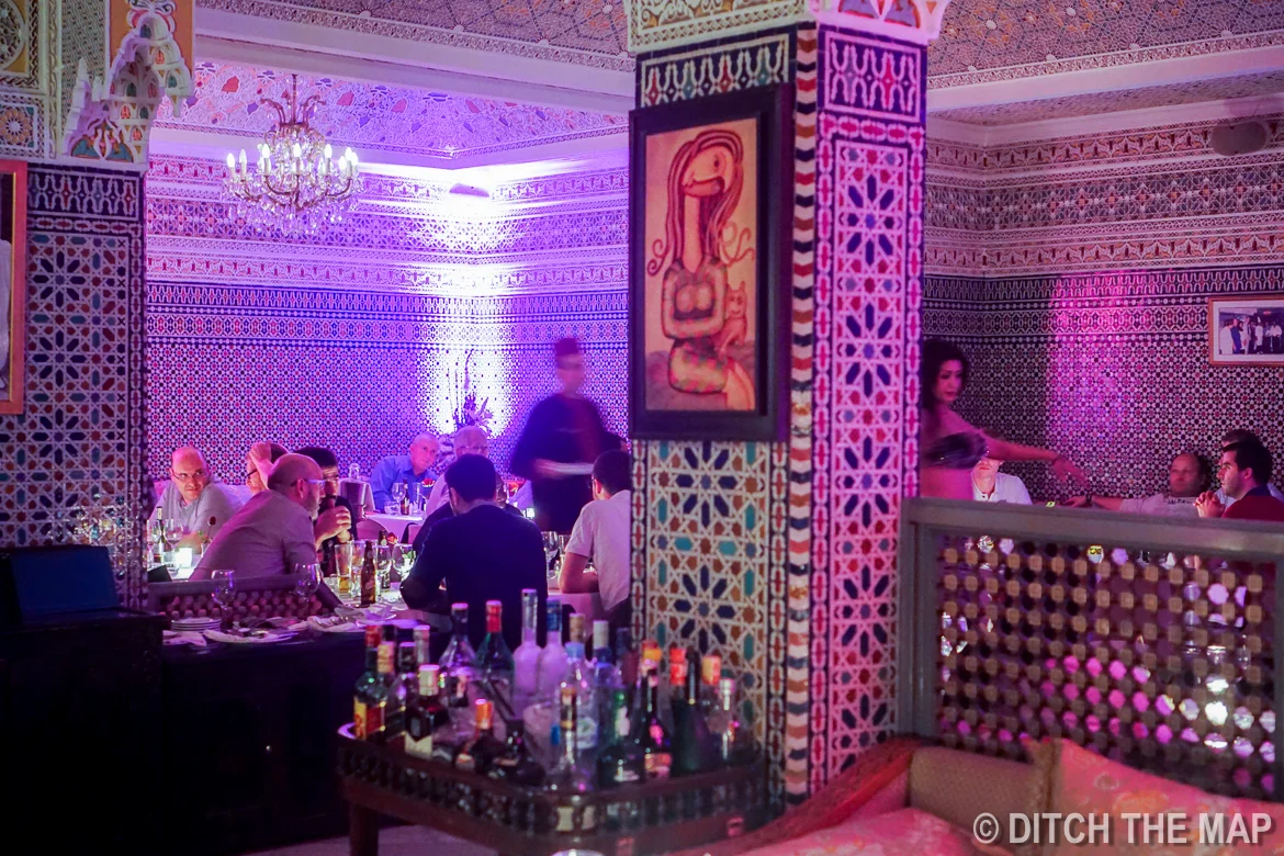 Basemane Restaurant in Casablanca, Morocco