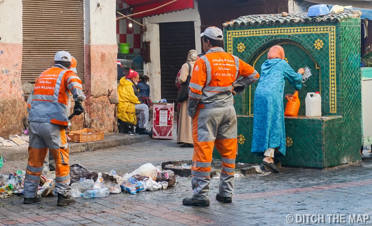 Old Medina in Casablanca, Morocco