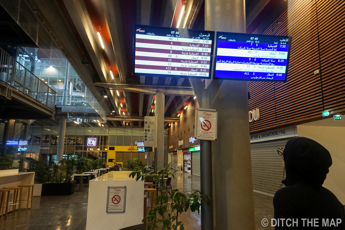 Train Station in Casablanca, Morocco