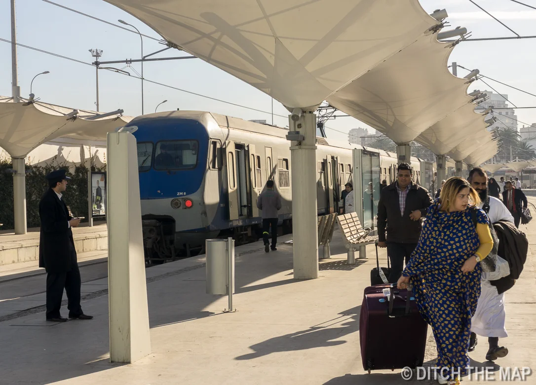 Train Station in Casablanca, Morocco