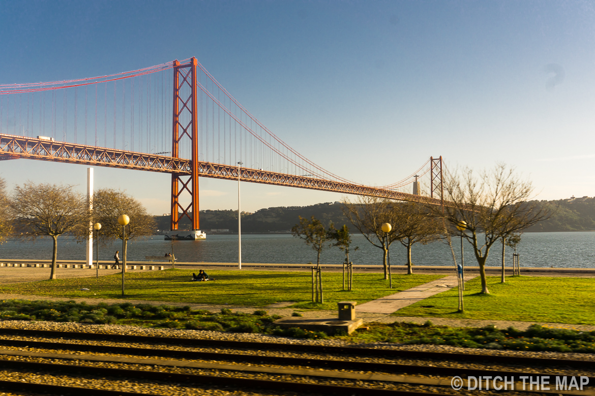 Bridge in Lisbon, Portugal