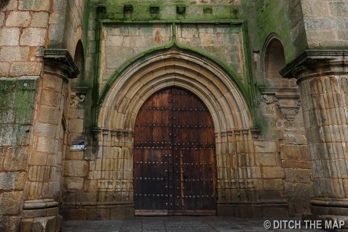 Old Church in Cáceres, Spain