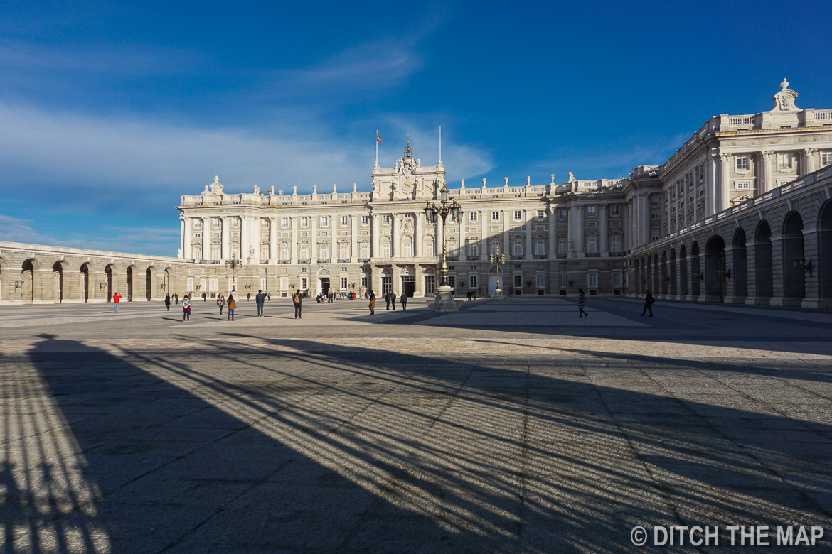 Royal Palace in Madrid, Spain