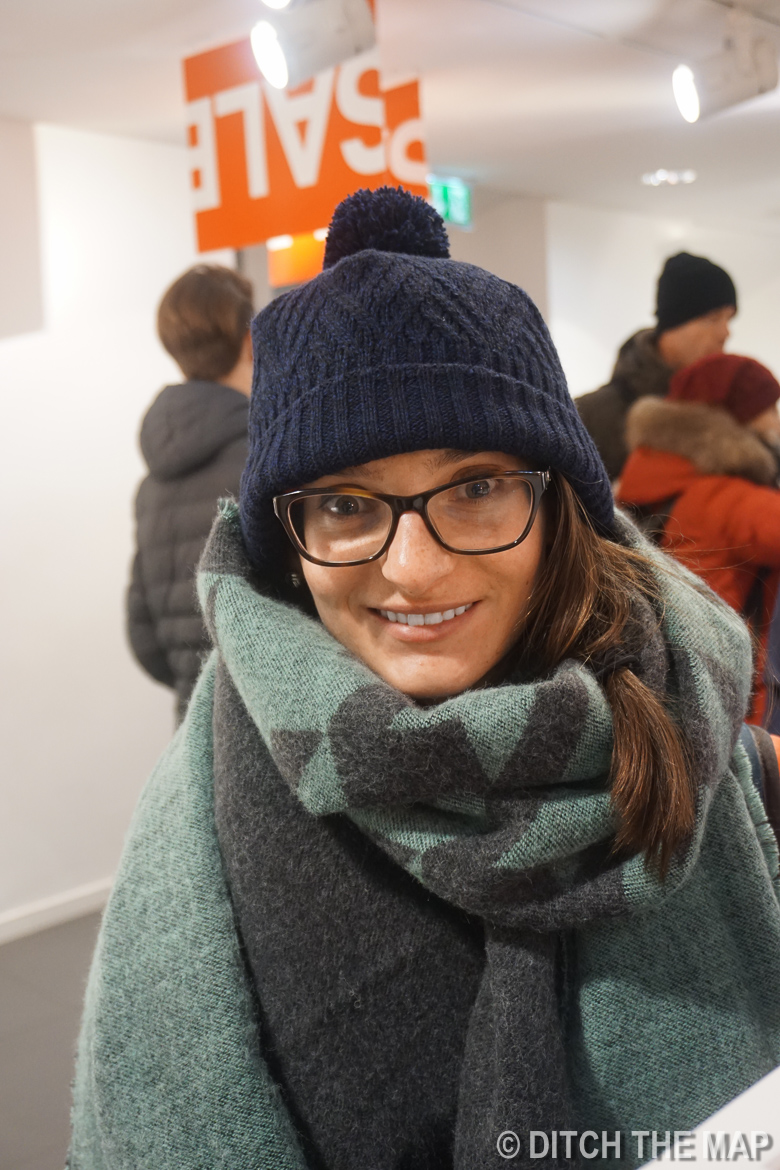 Sylvie's New Scarf in Salzburg, Austria