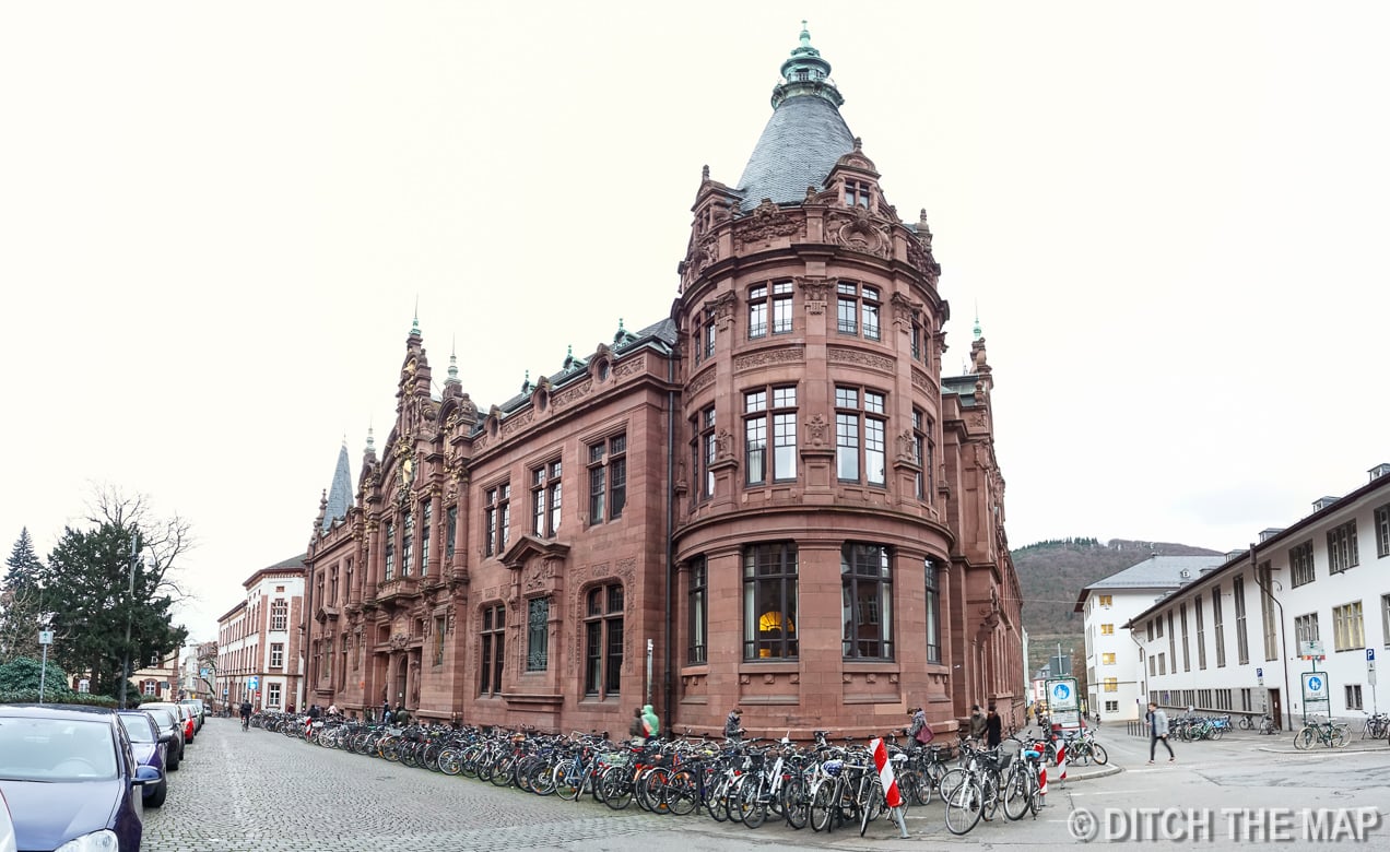 University Library in Heidelberg, Germany