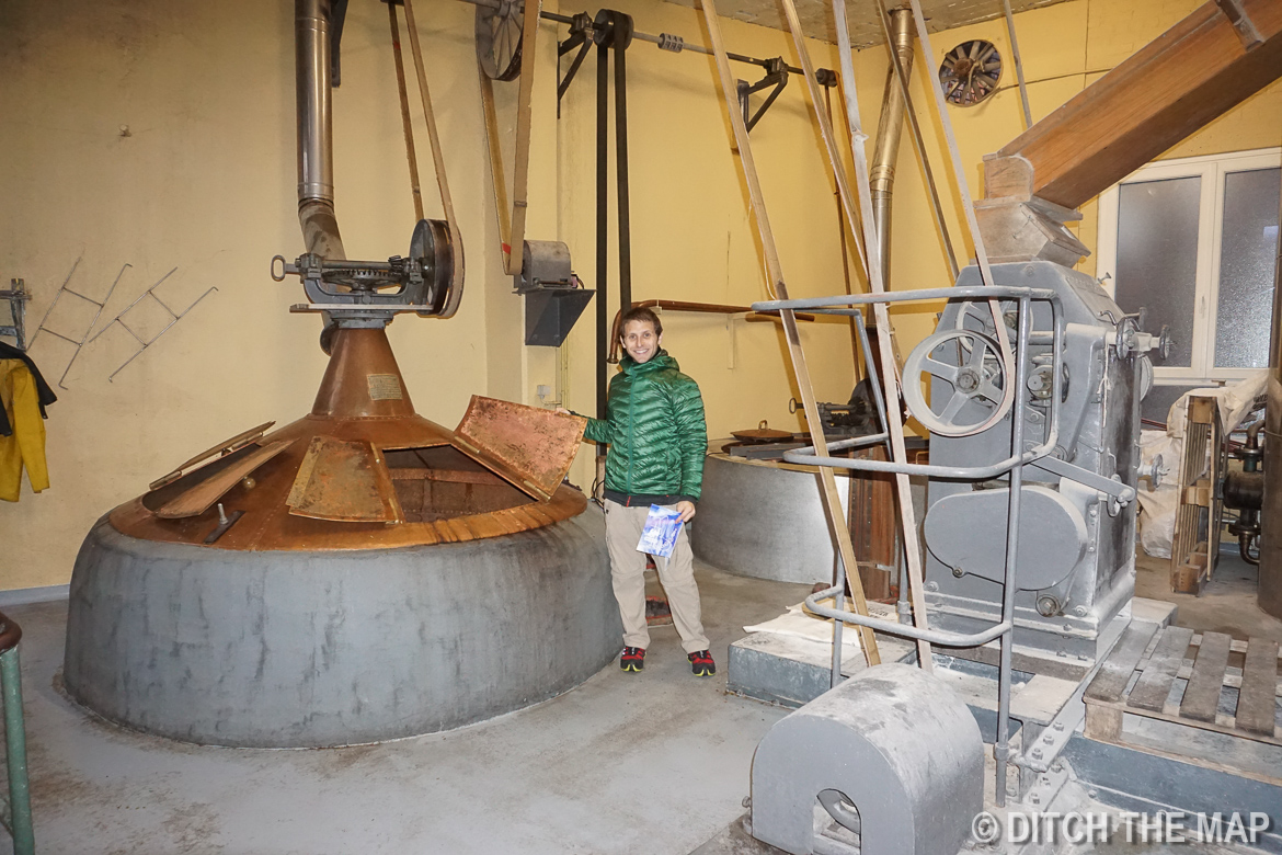 At Cantillion Lambic Brewery in Brussels, Belgium