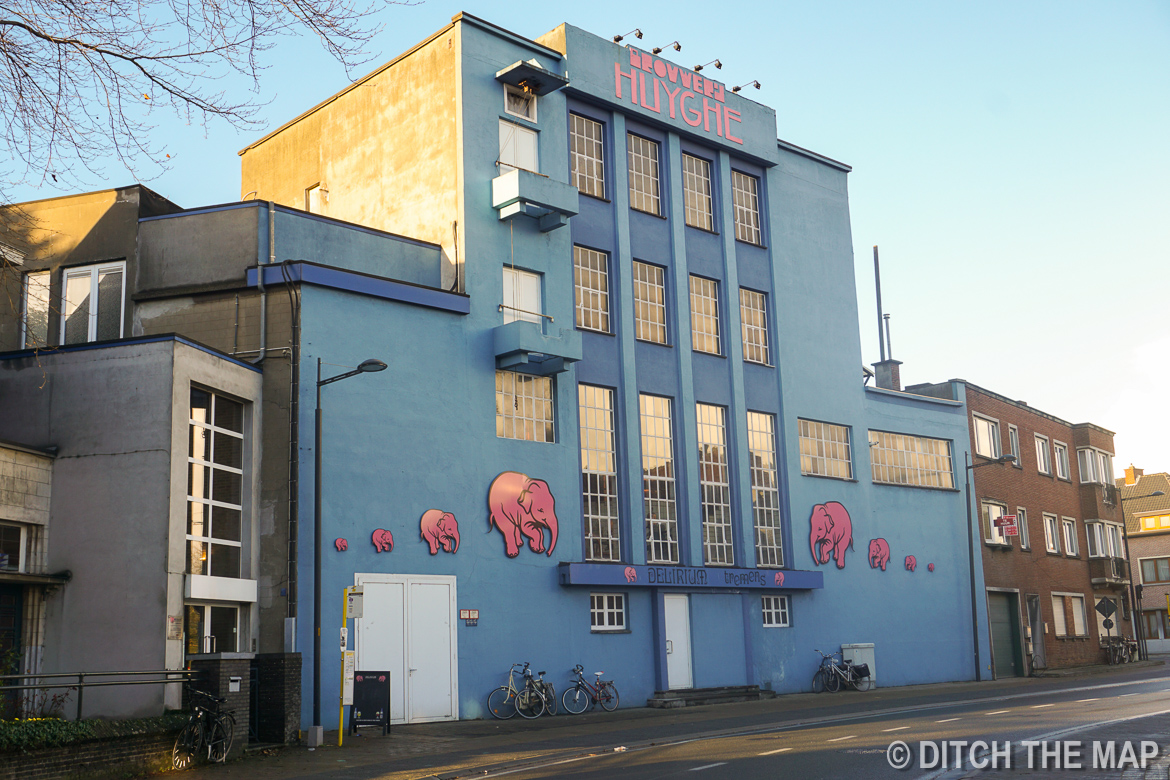 Huyghe Brewery in Gent, Belgium