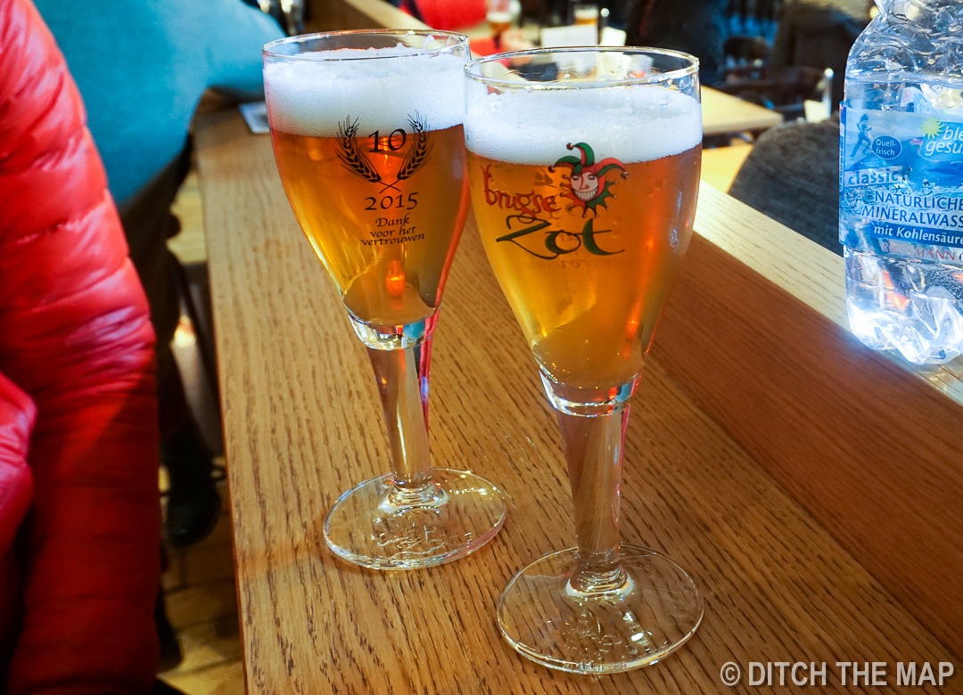 Huisbrouwerij De Halve Maan Brewery in Bruges, Belgium