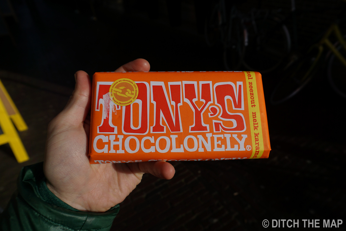 Tony's Chocolonely , the chocolate bar ever!