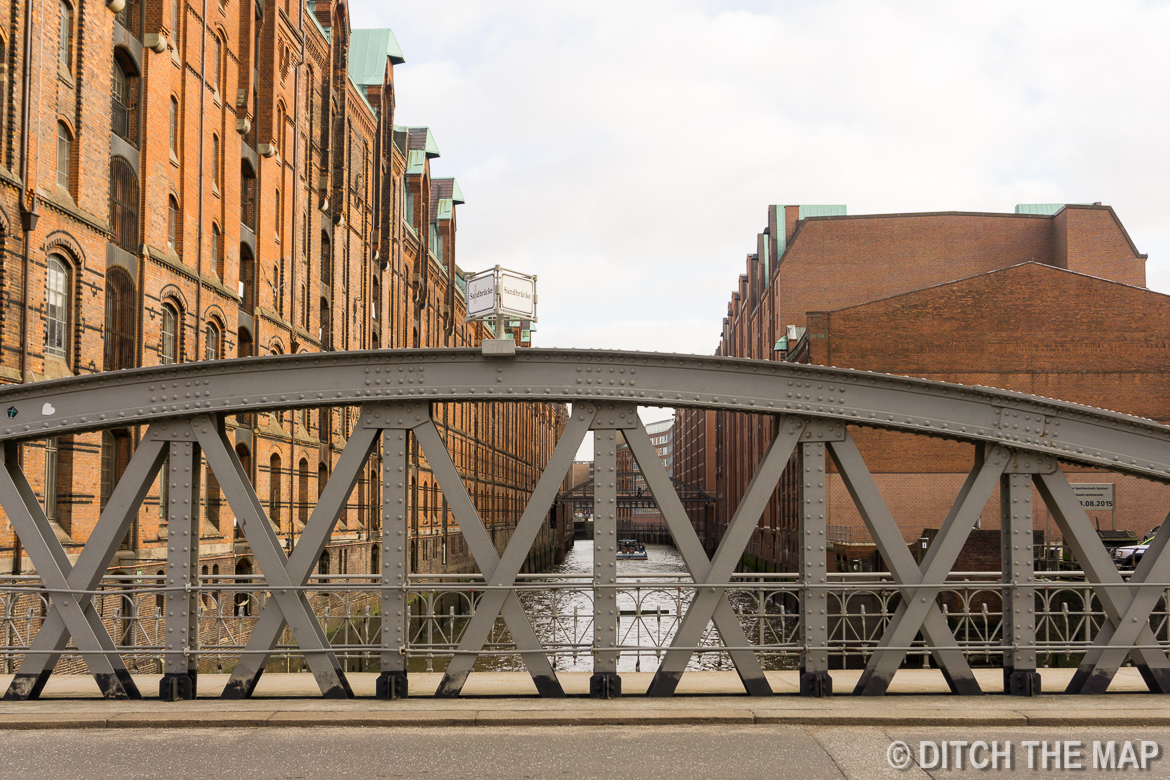 Southern Dock Area in Hamburg, Germany