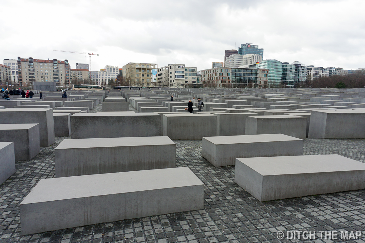 Memorial to the Murdered Jews of Europe in Berlin, Germany