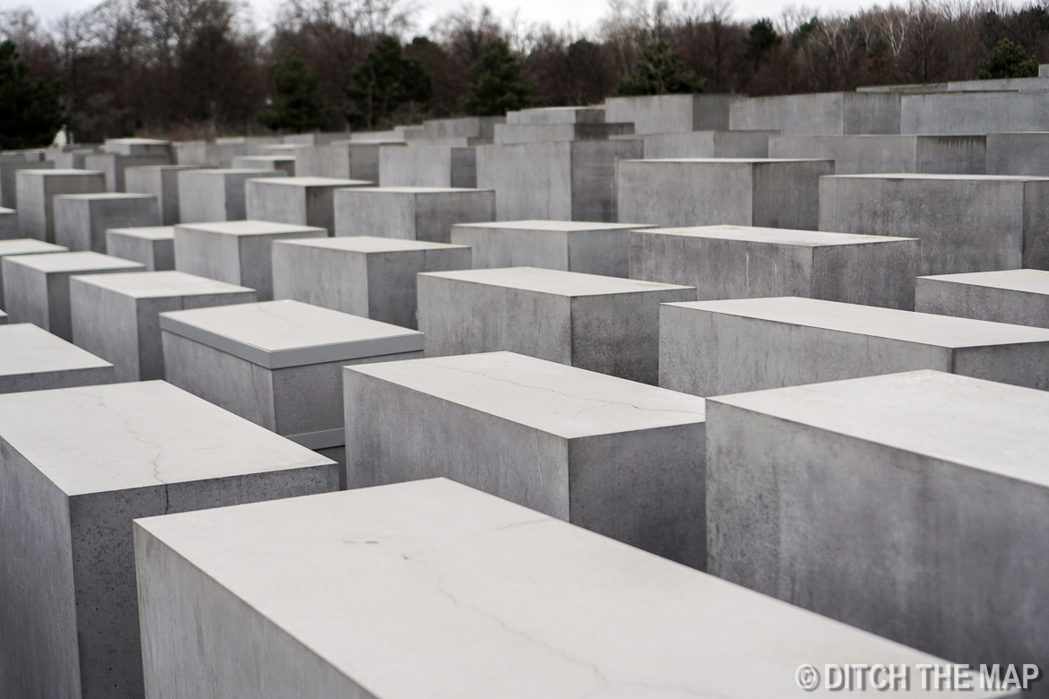 Memorial to the Murdered Jews of Europe in Berlin, Germany
