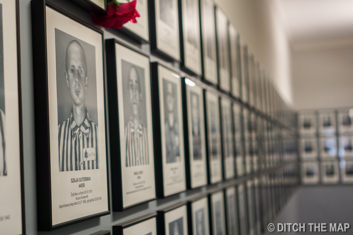 Some of the 1.3 million victims at Auschwitz, Poland