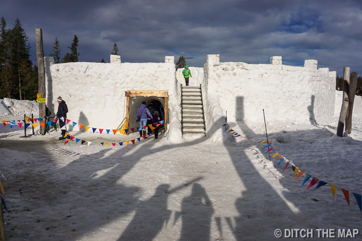 Ice Maze in Zakopane, Poland