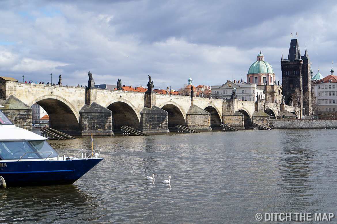 Charles Bridge in Prague, Czech Republic