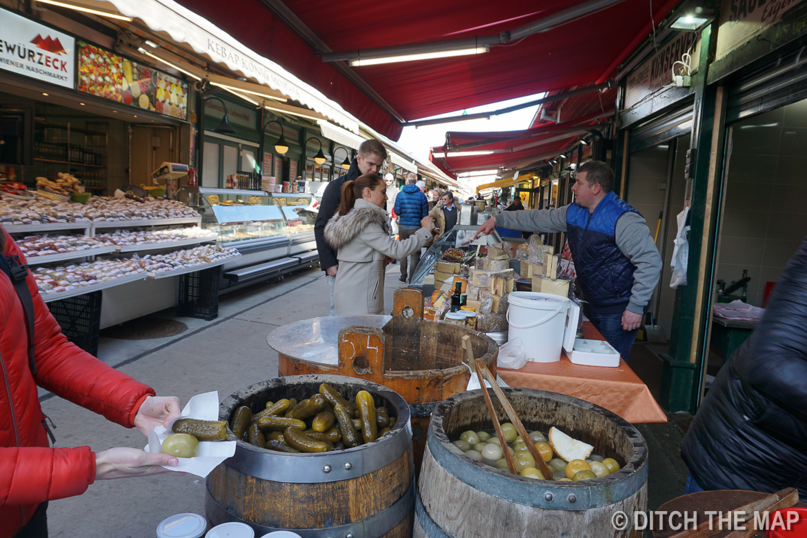 Naschmarkt in Vienna, Austria